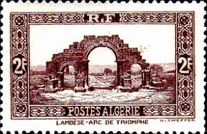 ALGERIE-RUINES ROMAINES DE LAMBESE (36)